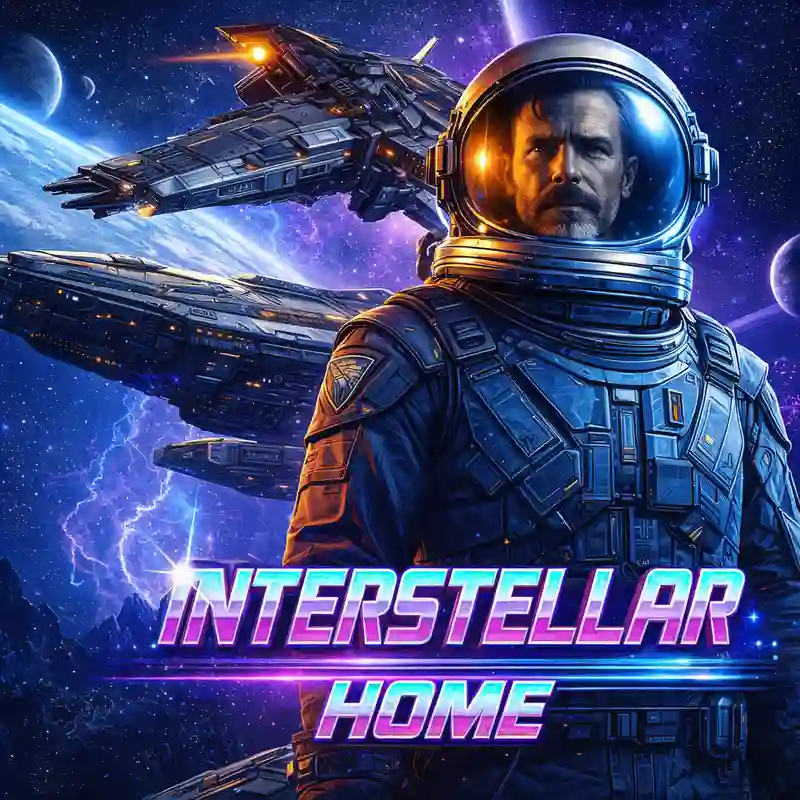 Interstellar Home Slot Game Interface